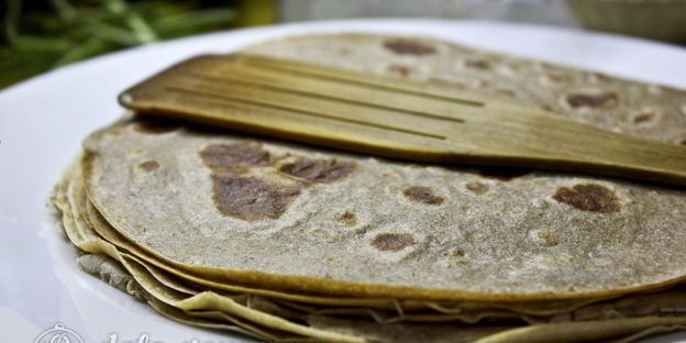 блины с творогом и зеленью