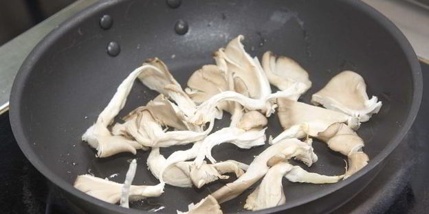 блины с вешенками