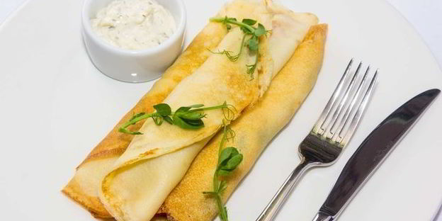 блины с вешенками