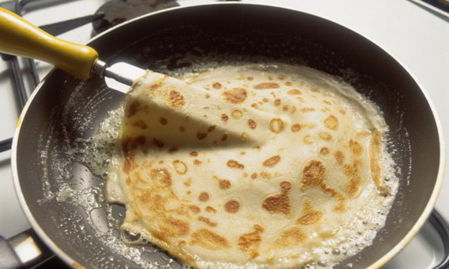 Рецепт блинов с зеленью