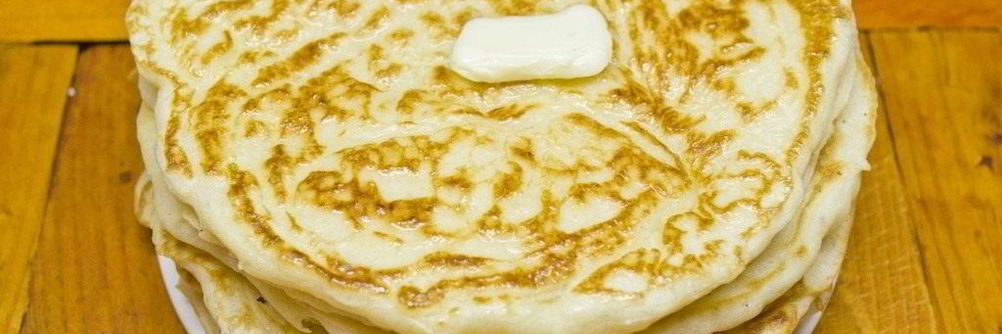 Блины толстые на молоке