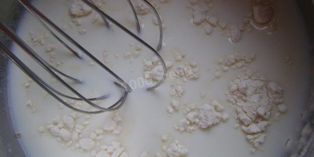 блины толстые пышные