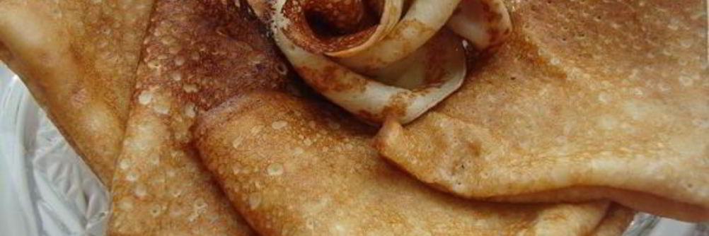 Блины творожные заварные