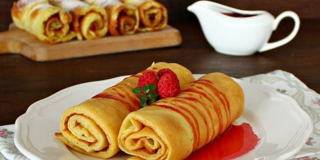 блины в духовке