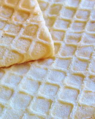 Блины в вафельнице