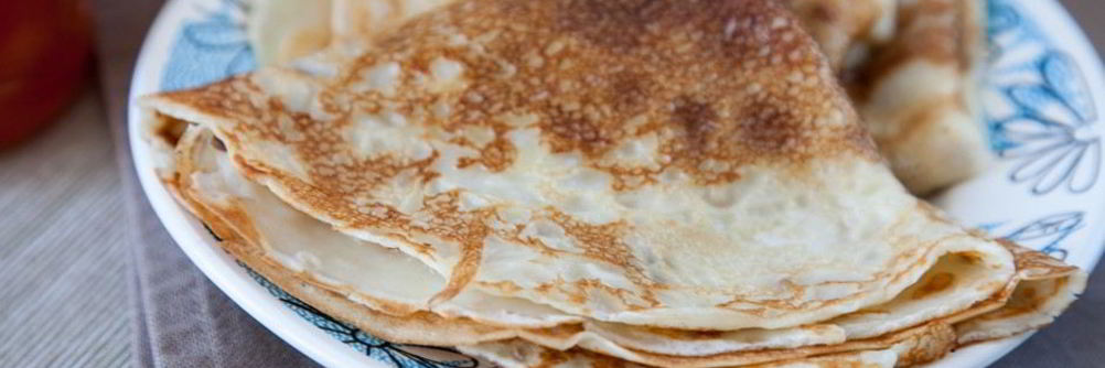 Блины заварные на кефире