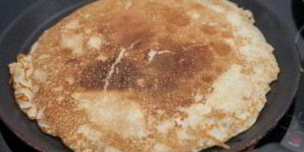 блины заварные на кефире