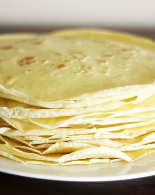 Быстрые блинчики на молоке