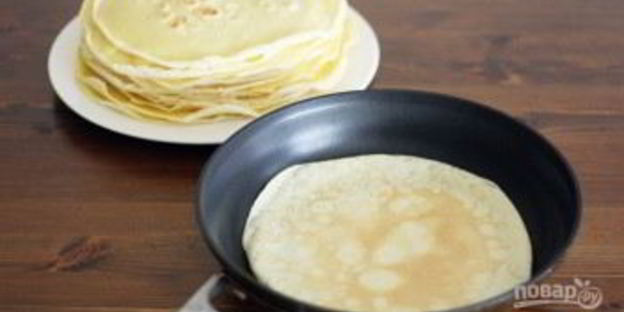 быстрые блинчики на молоке