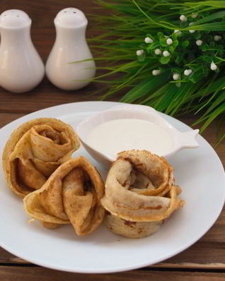 Диетические блины без муки