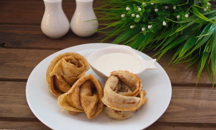 Рецепт диетических блинов без муки