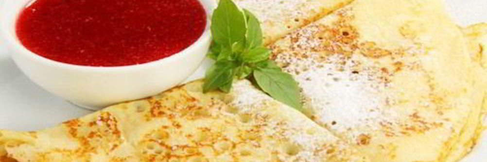 Домашние тонкие блины на молоке