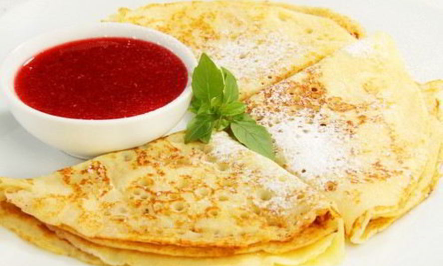 Рецепт домашних тонких блинов на молоке