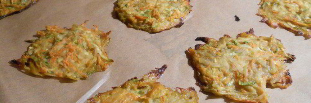 Картофельные блинчики с морковью и цукини