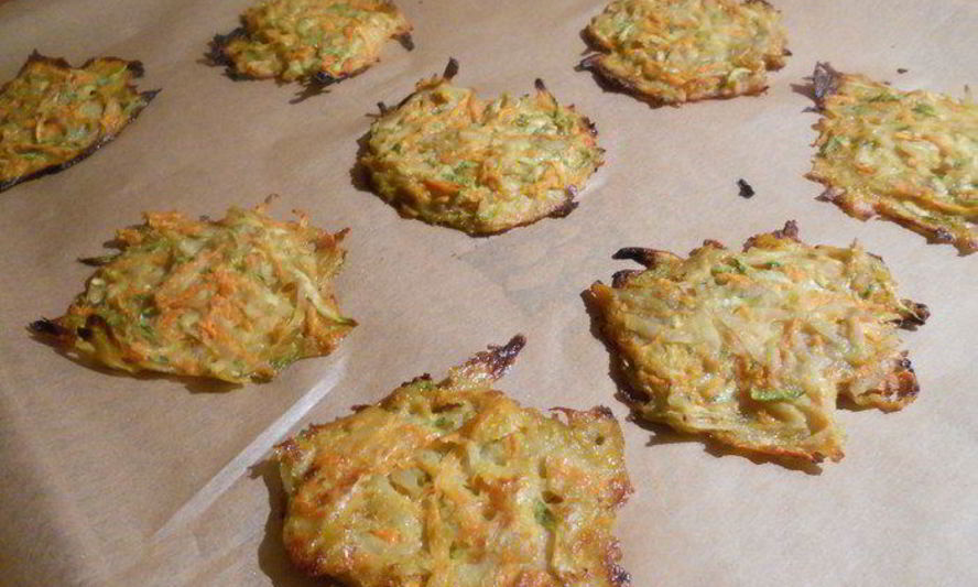 Рецепт картофельных блинчиков с морковью и цукини