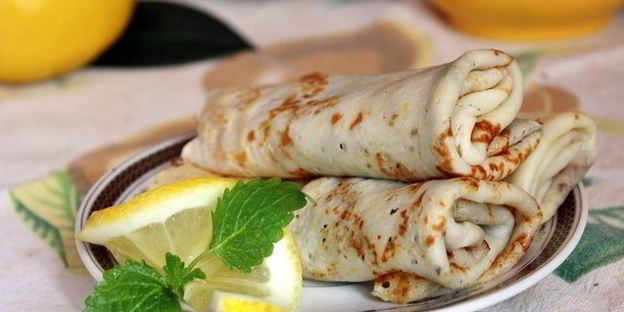 лимонные блинчики