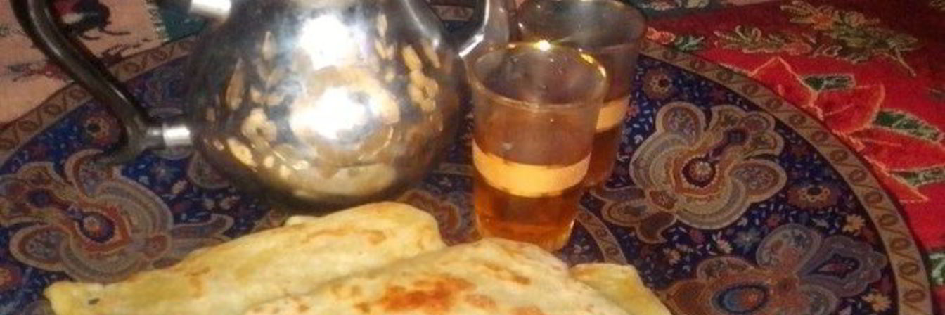 Марокканский слоеный блин