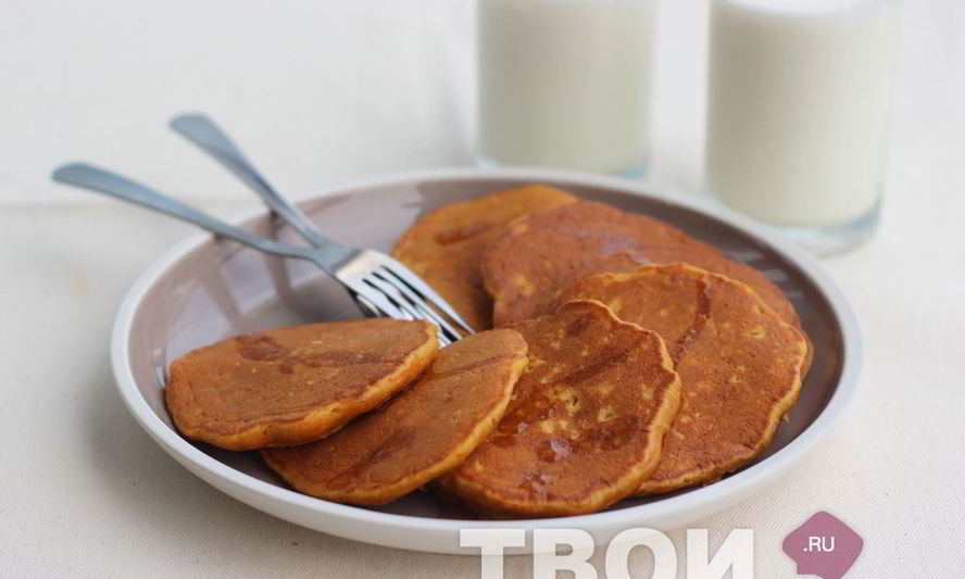 Рецепт морковных панкейков