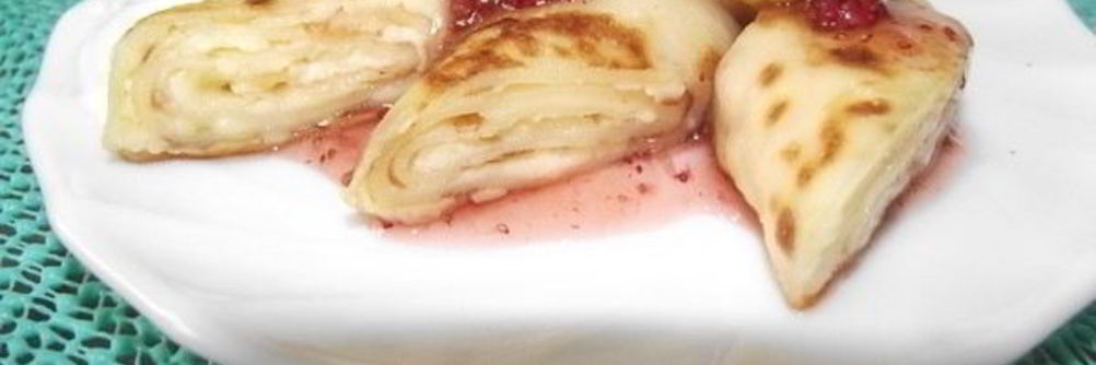 Налистники с творогом