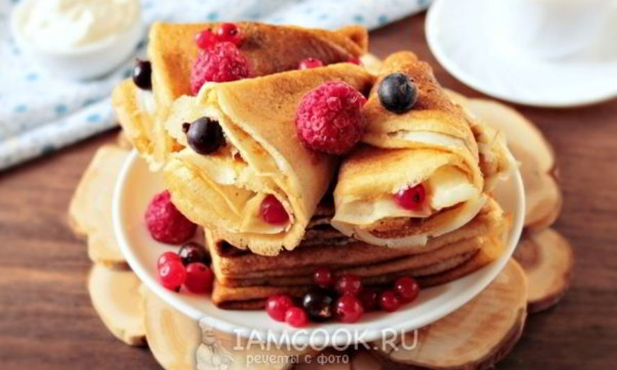 Рецепт нежных блинчиков на молоке