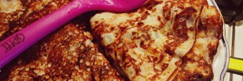 Нежные блинчики на прокисшем кефире и йогурте