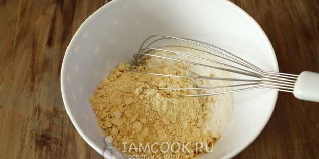 нутовые блинчики на минералке