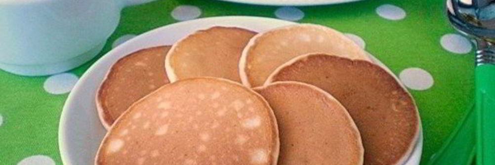 Панкейки на молоке к завтраку