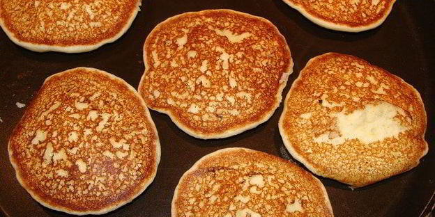 панкейки нежные на манке и белках