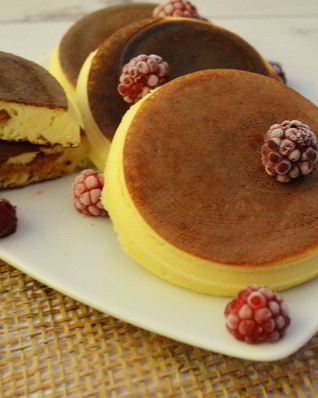 Панкейки с арахисовой пастой