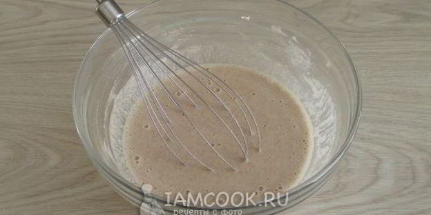 полбяные блины на воде