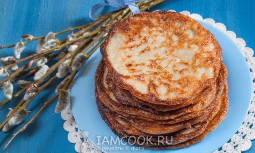 Рецепт постных гречневых блинов