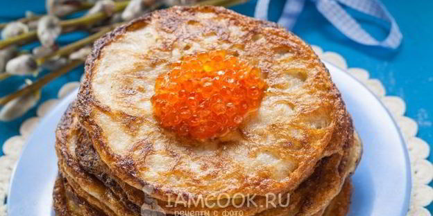 постные гречневые блины