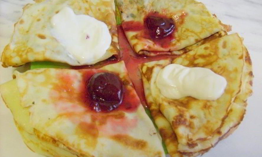 Рецепт самых простых блинов ванильных