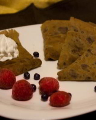 Шоколадные блинчики