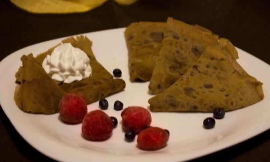 Рецепт шоколадных блинчиков