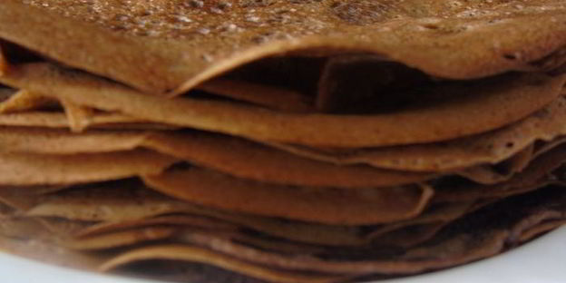 шоколадные блины