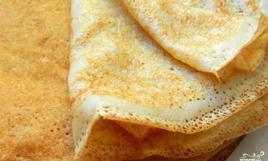 Рецепт сырных блинов