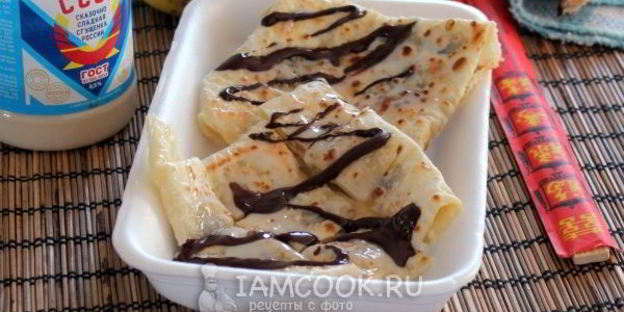 тайские блинчики с бананом