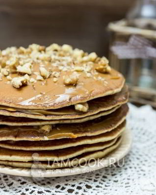 Толстые блины на остатках закваски