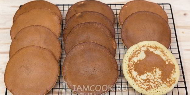 толстые блины на остатках закваски