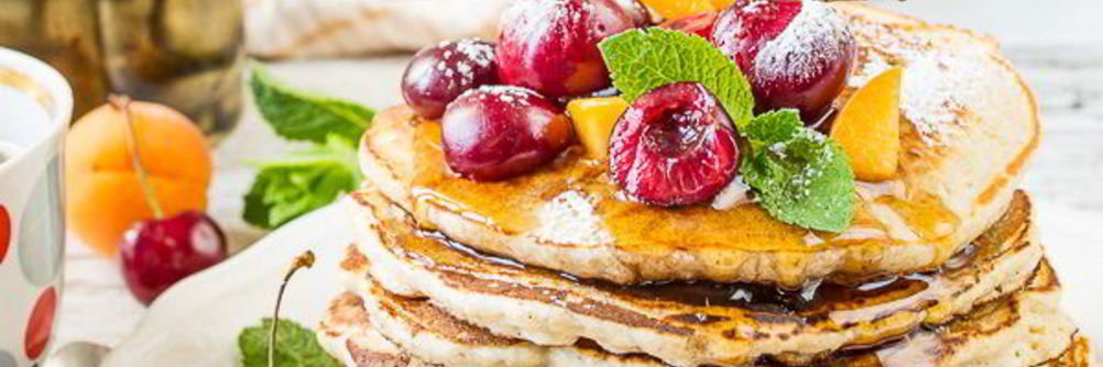 Толстые овсяные блинчики