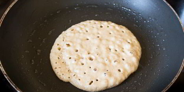 толстые овсяные блинчики