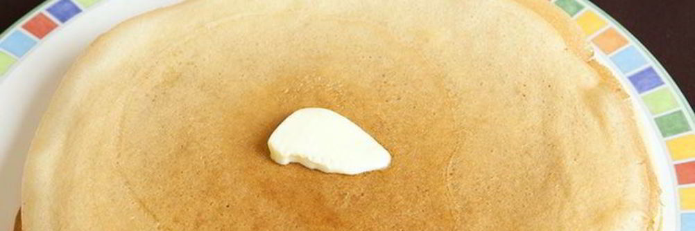 Тонкие блинчики на кефире Ажурные