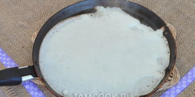 тонкие блинчики на воде