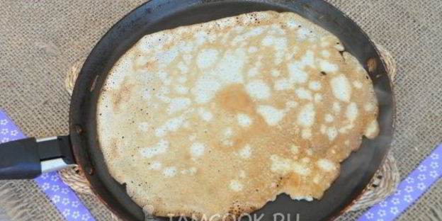 тонкие блинчики на воде