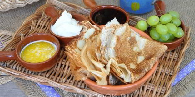 тонкие блинчики на воде