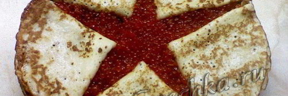 Тонкие блинчики с дырочками