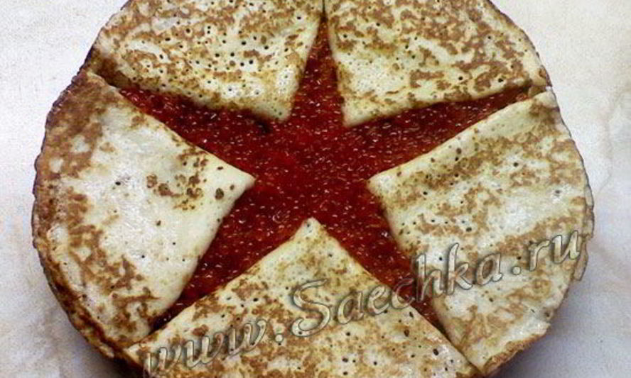 Рецепт тонких блинчиков с дырочками