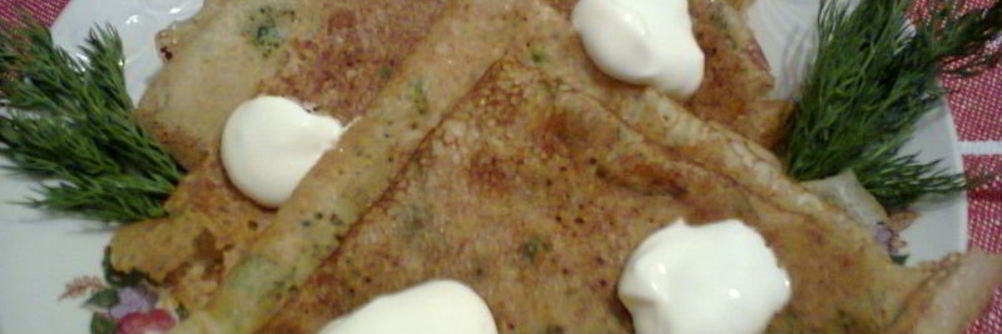 Тонкие картофельные блинчики