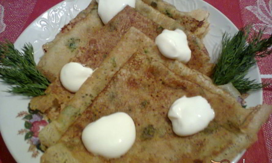 Рецепт тонких картофельных блинчиков